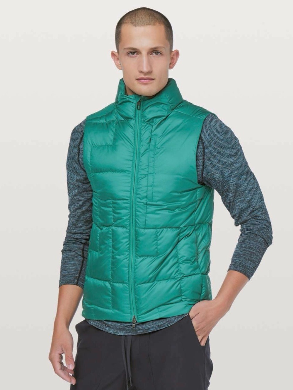 Lululemon Pack It Down Vest Green Sz XL - Picture 2 of 16